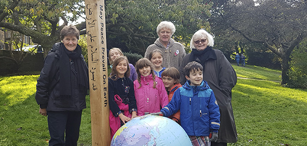 Lancaster Peace Pole ‘opens new avenues’