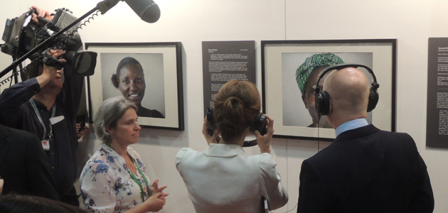 Peacebuilder exhibition travels