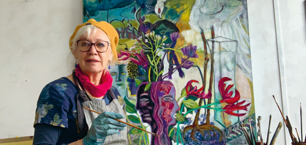 Artist cites Quaker influence