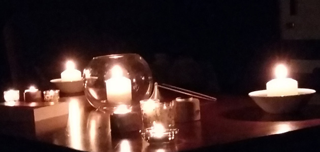 Meeting by candlelight