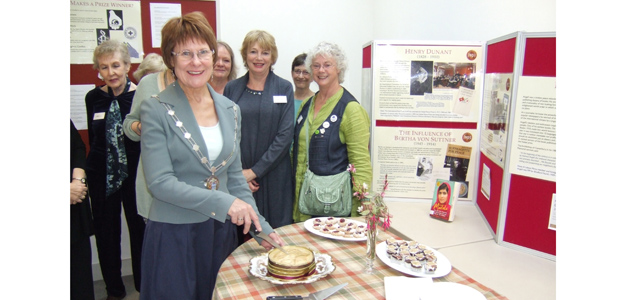 Friends host Nobel Peace Prize exhibition