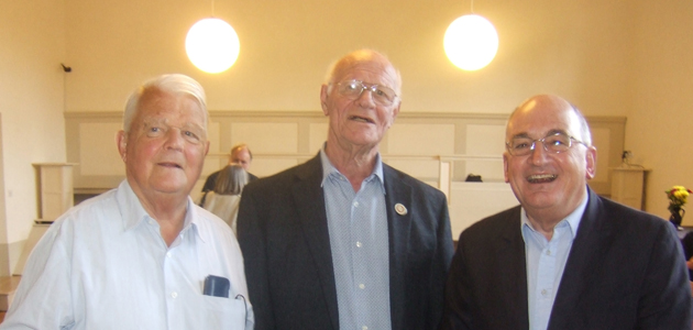 Bruce Kent speaks at Bury St Edmunds