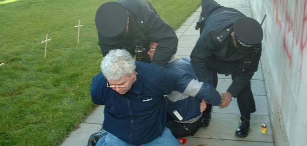 Peace activist faces ASBO