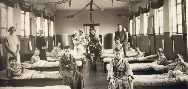 On doctor’s orders: Barrie Mahoney celebrates a family role in the creation of the NHS