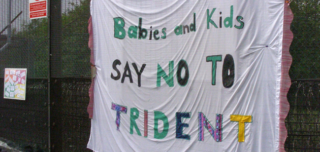 Friends witness at Faslane