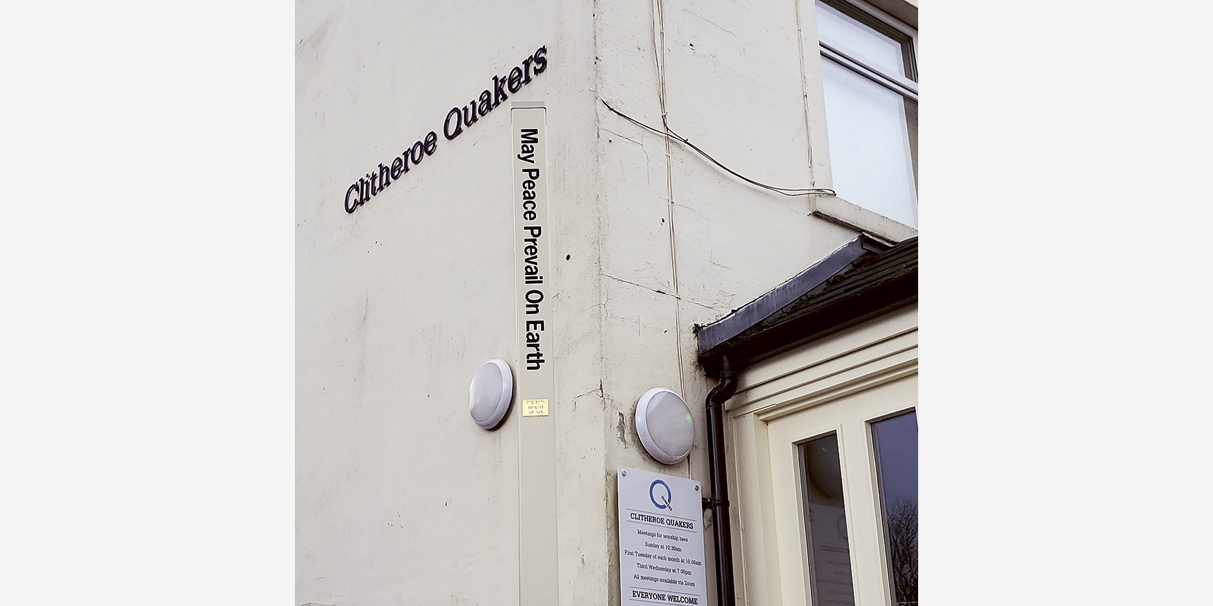 Peace pole for Ukraine