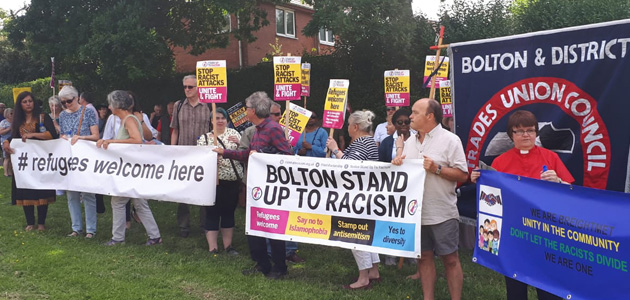 Bolton Quakers join solidarity against ‘hate attacks’