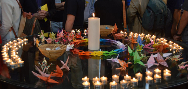 Friends mark Hiroshima anniversary in Coventry Cathedral