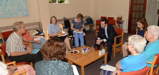 George Osborne visits Wilmslow