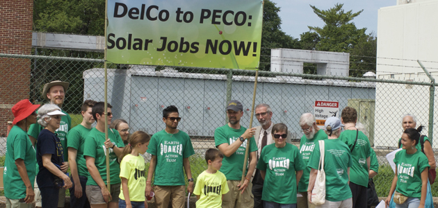 American Friends in solar drive