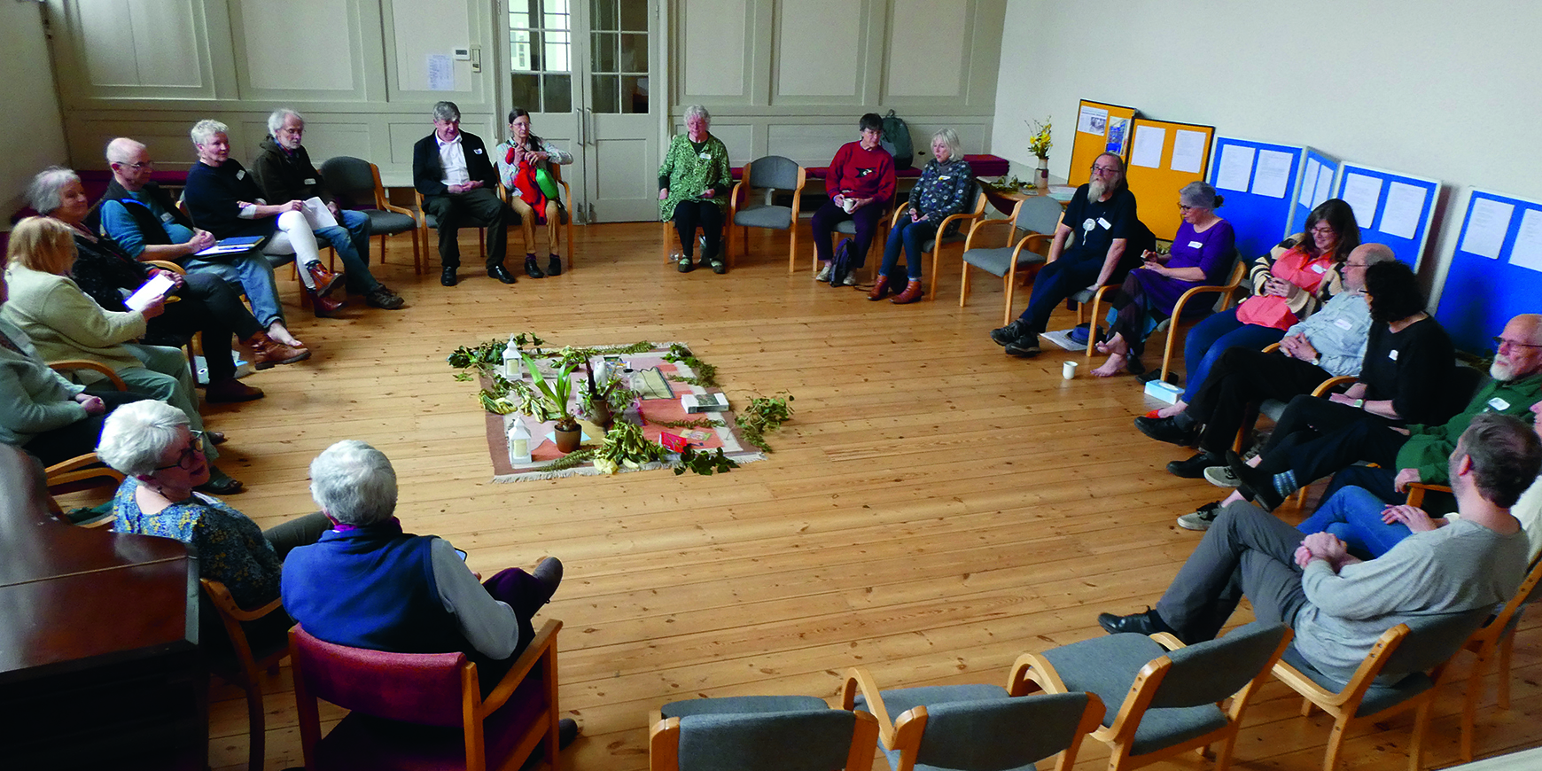 Friends gather for spring equinox