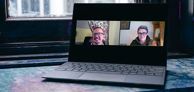 Talking points: Fred Langridge and Emma Roberts find common ground for conversation