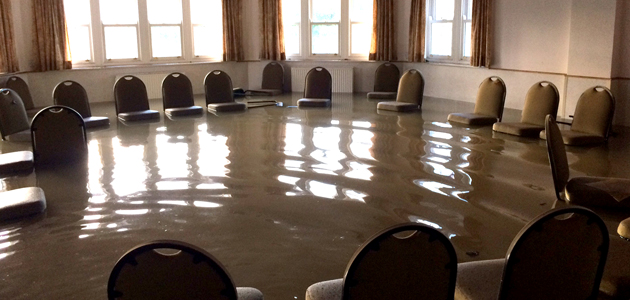 Keswick Meeting House flooded