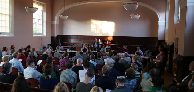 Reverse hustings at Reading