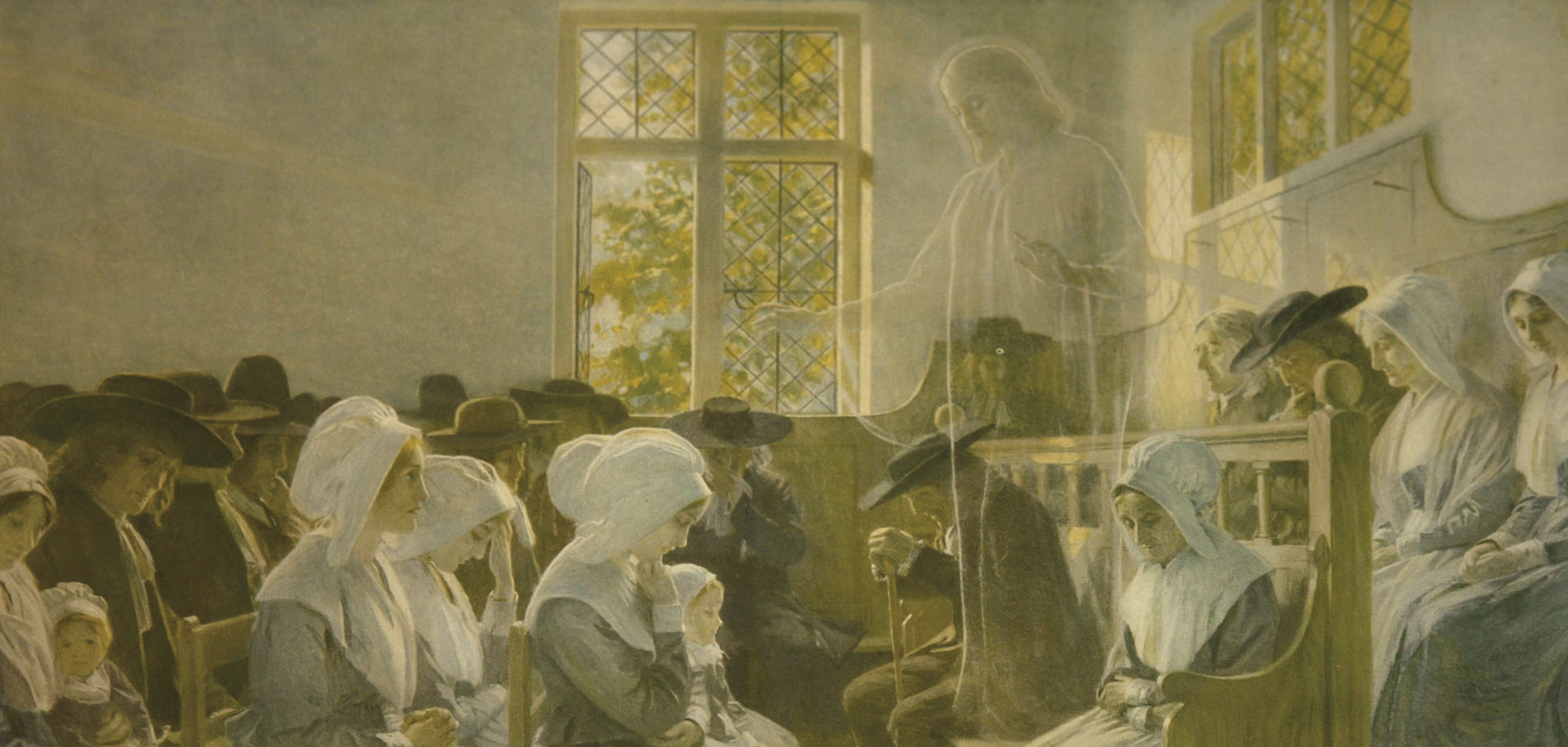 ‘Where two or three are gathered together in my name, there am I in the midst.’ (Matthew 18:20)