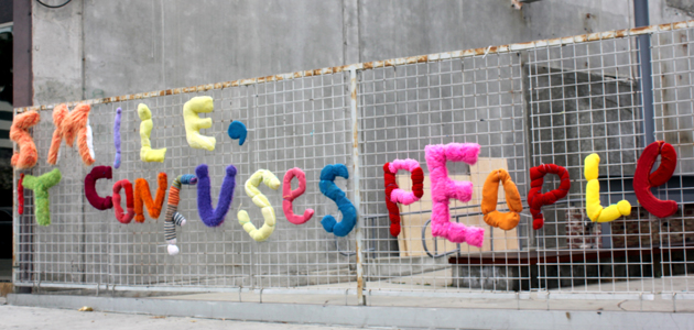 Spreading peaceful ideas