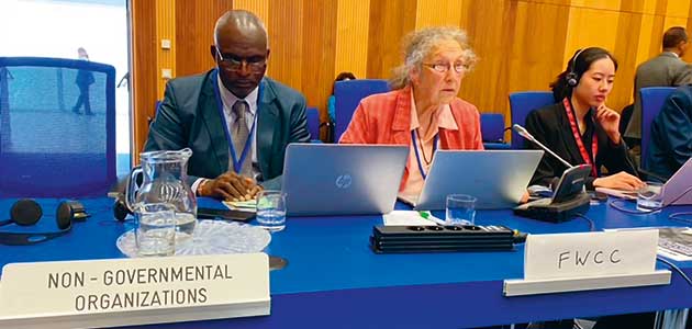 Friends talk restorative justice at UN