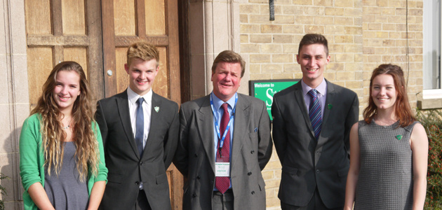 Cadbury visit echoes Sibford history