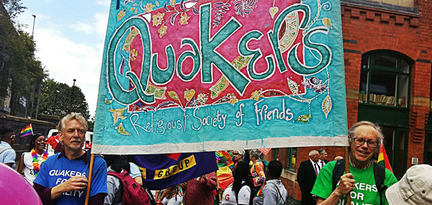 Friends join Manchester Pride parade