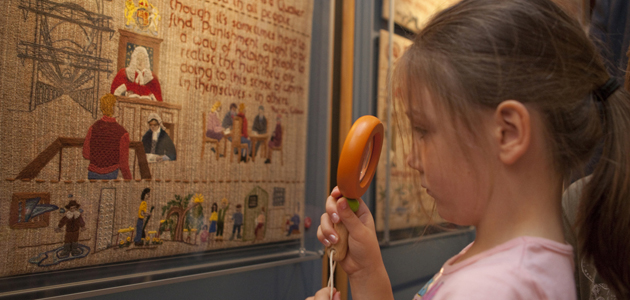 Quaker Tapestry reaches out