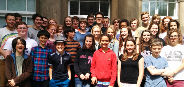 Teenage Friends gather