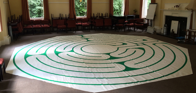 Friends tread ancient paths