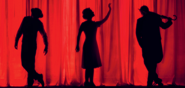 Play your part: Martin Wimbush takes the stage