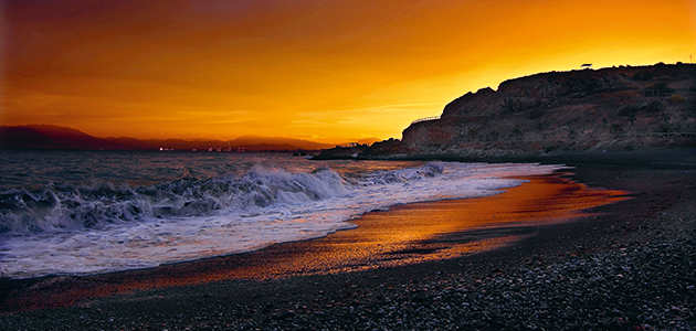 Mediterranean at El Palo, Malaga