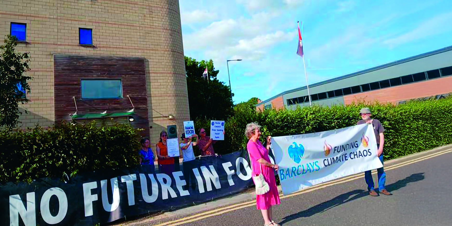 Quaker faces losing house over protest