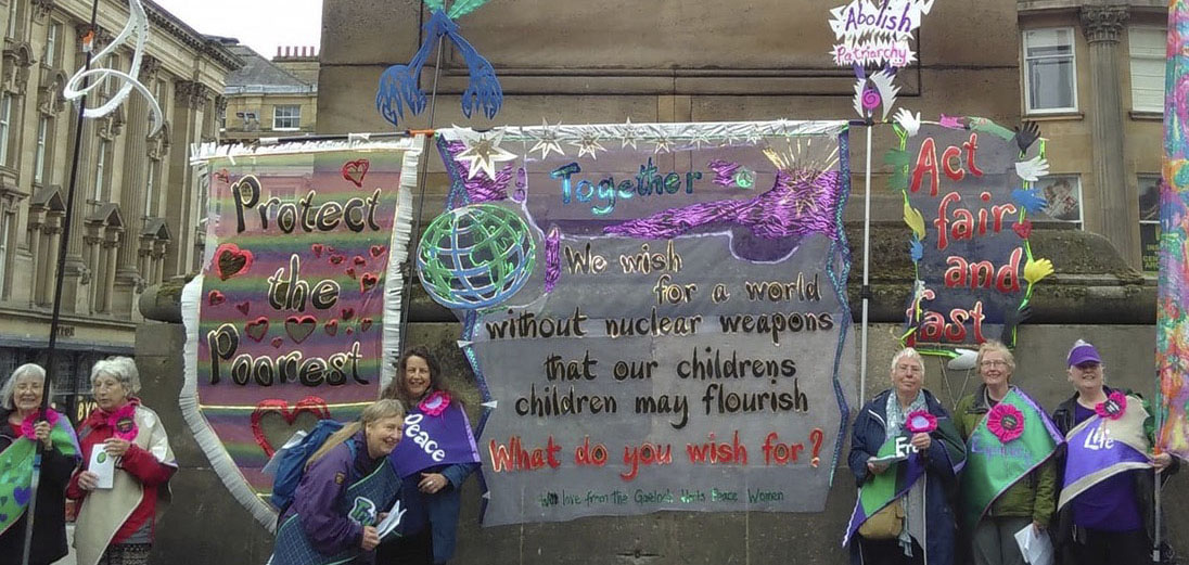 Friends in Newcastle anti-nuclear event