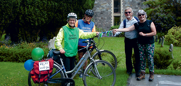 Friends pilgrimage for COP 26