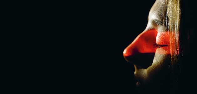 Centre staged: Dana Smith has words of prayer