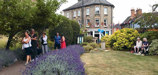 Hidden agenda: Metford Robson welcomes visitors