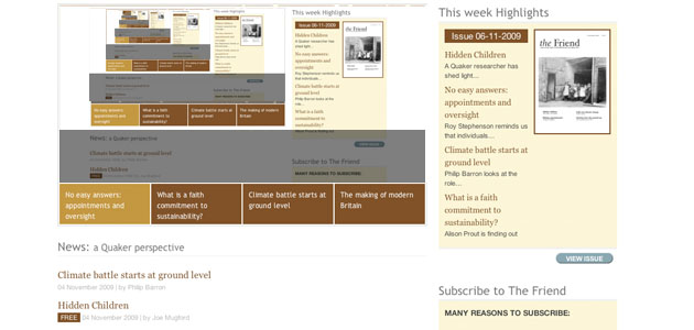 The Friend launches new website