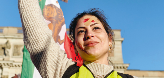 Pacifist under protest: Hirad Babakhani on Iran