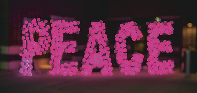 ‘In stillness we can ask ourselves whether there might be seeds of war within ourselves.’