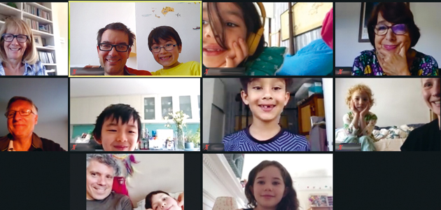 ‘We certainly got to know the children a little better!’