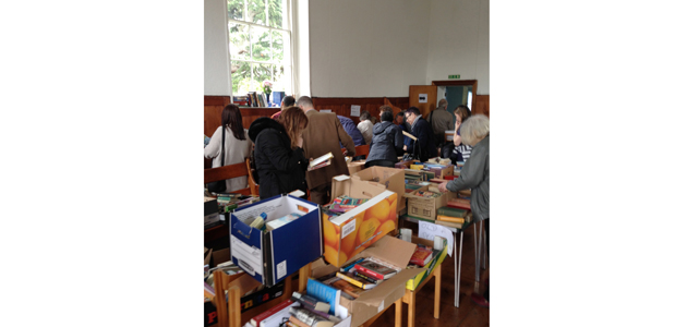 Book sale success at Winchmore Hill