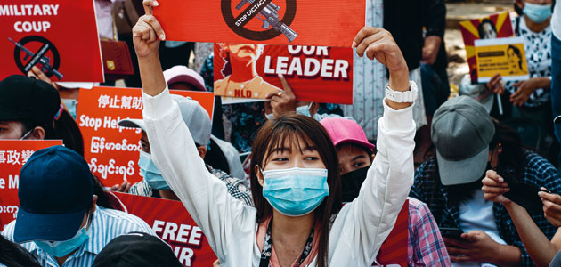 Myanmar: John McConnell works with street kids in the coup