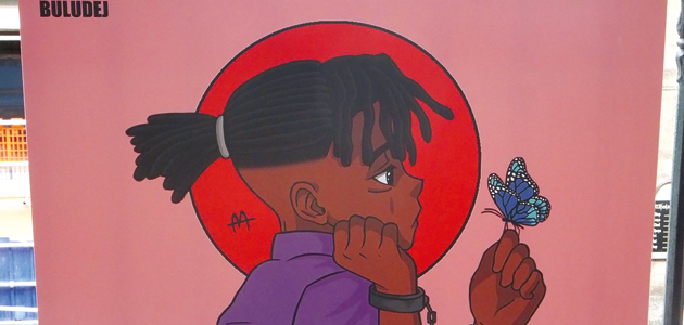 Central Edinburgh Friends host BLM artwork