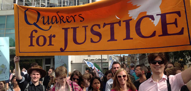 Friends welcome refugees