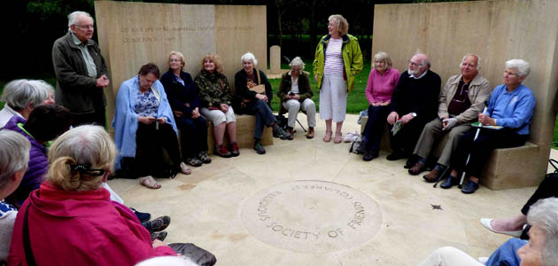 Reflections on peace at Quaker memorial
