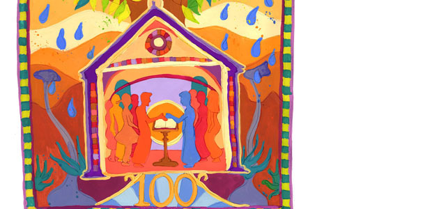 Friends gather to witness a hundred years of Ramallah Meeting House