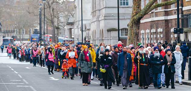 Step change: Angela Greenwood reflects on a day  of witness