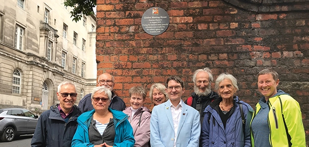 Plaque for Peterloo Massacre