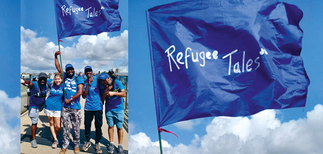 Refugee tales: Anne M Jones steps out