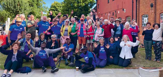 Walks of life: Anne M Jones hikes with refugees