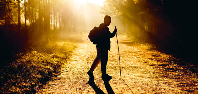 When a walk becomes a pilgrimage: Neil Rushton takes it in his stride