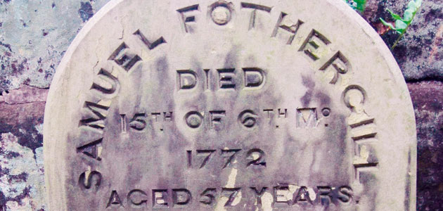 Past, caring: Elaine Green is inspired by Samuel Fothergill