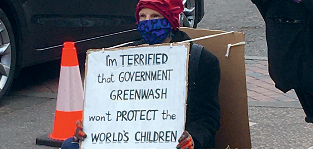 Only human: Sue Hampton’s solo protest